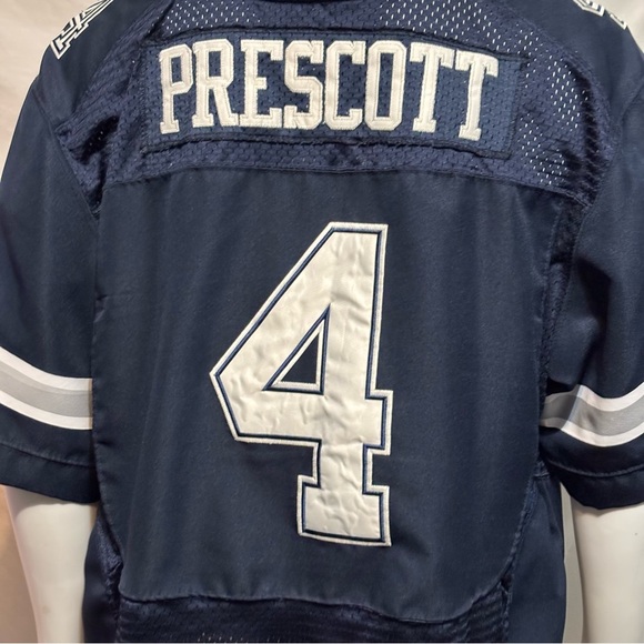 Men's Nike Dak Prescott Navy Dallas Cowboys Game Team Jersey Size 2xL - Picture 6 of 7
